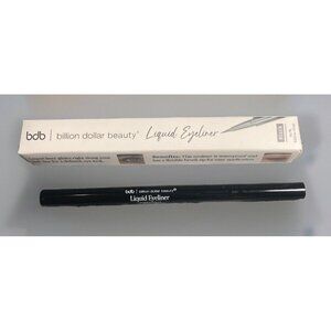 Billion Dollar Beauty Liquid Eye Liner Black  Waterproof Vegan Women Owned  New